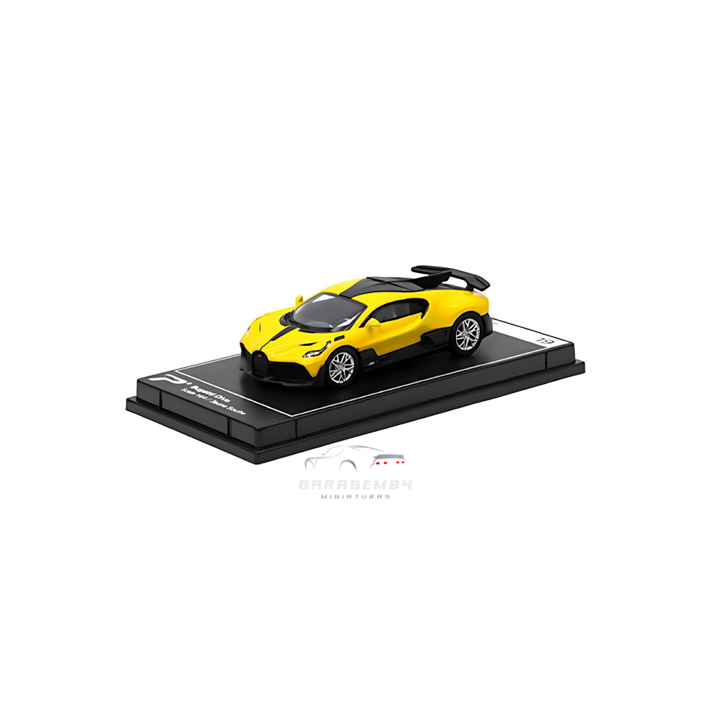 Bugatti Divo Jaune Soufre 1/43 - Miniature Looksmart - Neuve