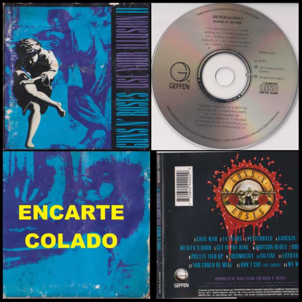 CD GUNS N ROSES - OPÇÕES & DETALHES NA DESCRIÇÃO | Shopee Brasil CD GUNS N ROSES - OPÇÕES & DETALHES NA DESCRIÇÃO | Shopee Brasil