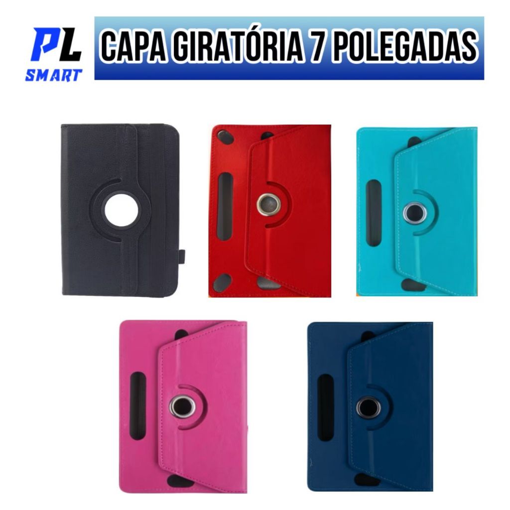 Capa Giratória com Apoio Horizontal para Tablet Positivo Twist M7 de 7 ...