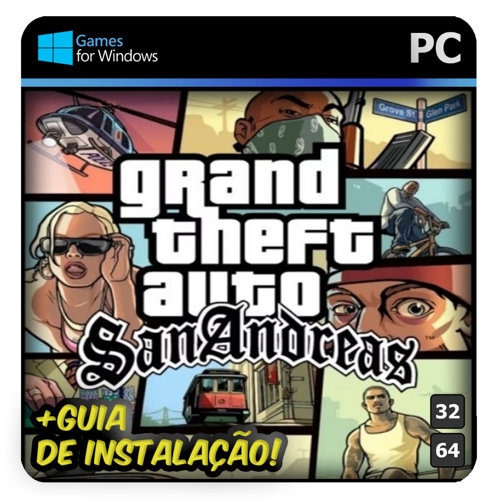 GTA San Andreas PC | Shopee Brasil
