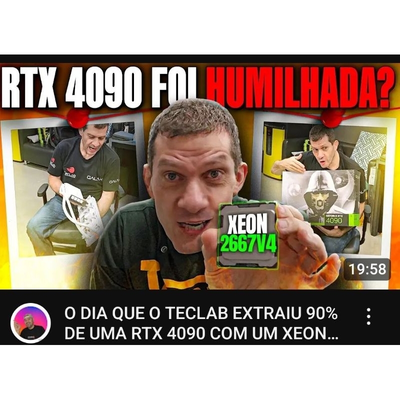 Processador Intel Xeon 2667 v4 o mais potente gamer | Shopee Brasil