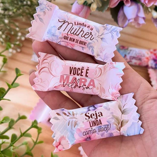 Kit 30/50/100 Lembrancinhas Balas Tema 'Dia da Mulher' em Oferta na Shopee