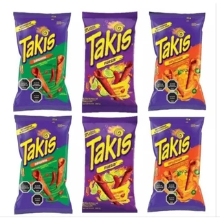 Salgadinhos Takis Mexicano Apimentado Sabores 56g