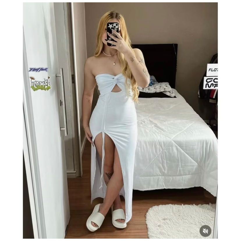 Vestido suplex premium regulável (Pedrita)