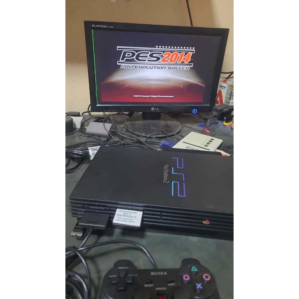 Ps2 fat, original, OPL + Brindes. Veja descrição.