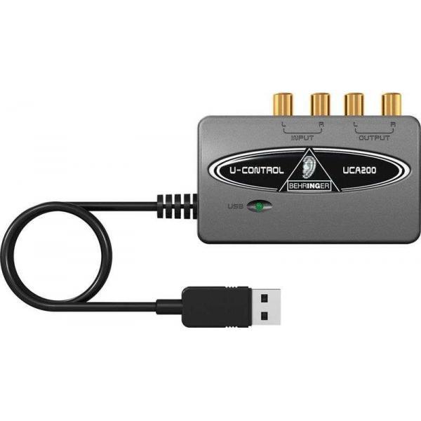 Behringer U-control Uca200 Interface De Áudio (usado)