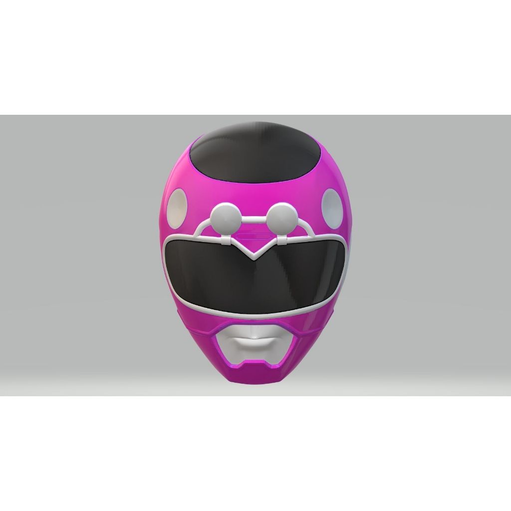 Capacete Power Rangers Turbo Rosa | Shopee Brasil