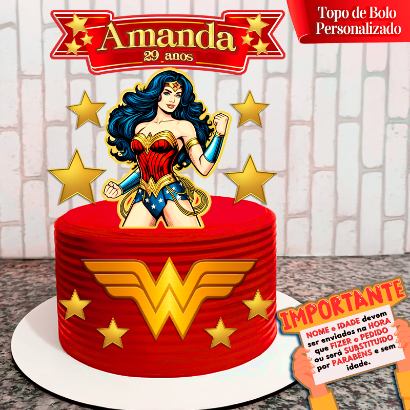 Decoração Mulher Maravilha: Onde Comprar | BuscaProdutos