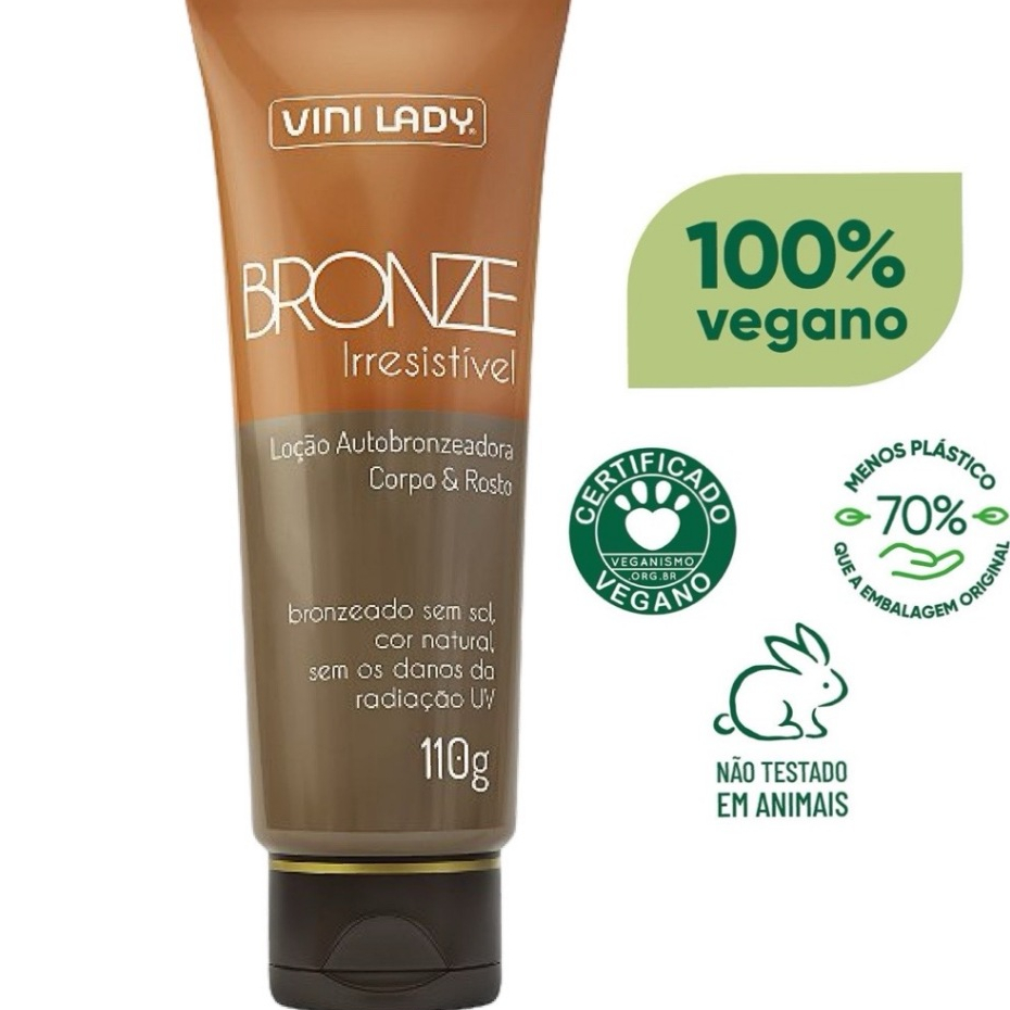 Loca Autobronzeador Sem Sol Bronze Feminino e Masculino Creme ...
