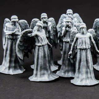 Anjos Lamentadores - Weeping Angel (Doctor Who)