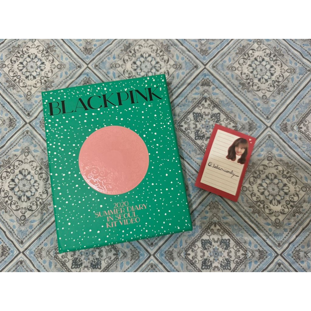 BLACKPINK 限定品 2020 Summer Diary In Seoul BLACKPINK SUMMER DIARY IN SEOUL 2020 KIT DECO VIDEO (KHINO) + BOX