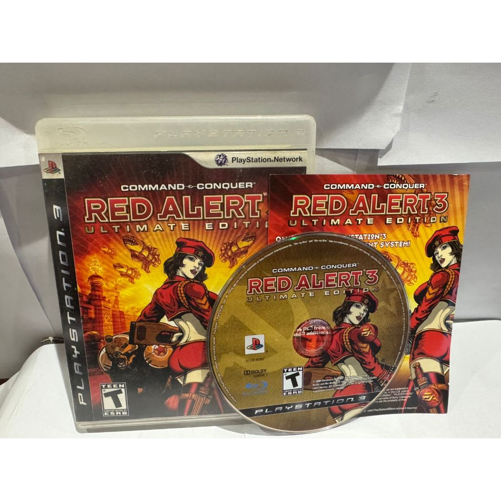Command E Conquer Red Alert 3 Ultimate Edition Ps3 Fisica | Shopee Brasil