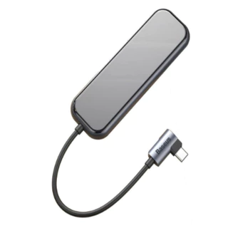 Hub USB 4 X 3.0 high speed 5 Gbps + type-c pd baseus para notebook OPEN BOX