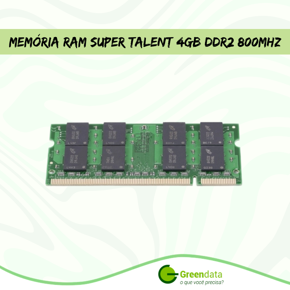 Memória notebook 2GB DDR2 800MHz KVR800D2S6/2G Kingston | Shopee Brasil
