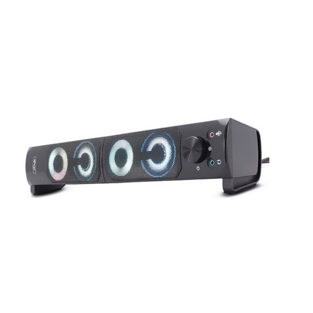 Caixa De Som Rgb Alto Falante Computador Notebook Pc Usb P2