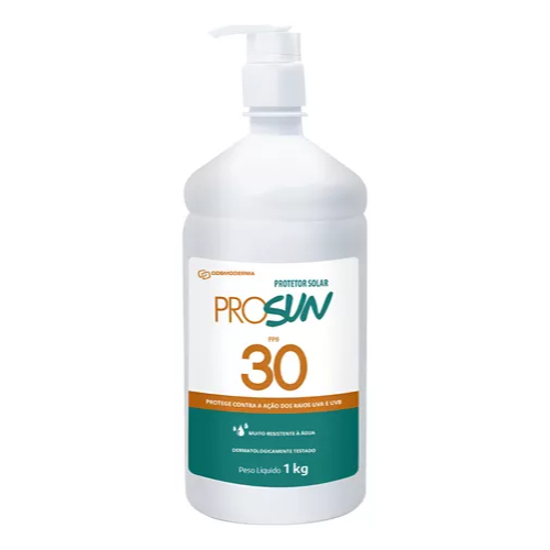 Protetor Solar FPS 30 ProSun Corporal Cosmoderma 1Kg | Shopee Brasil