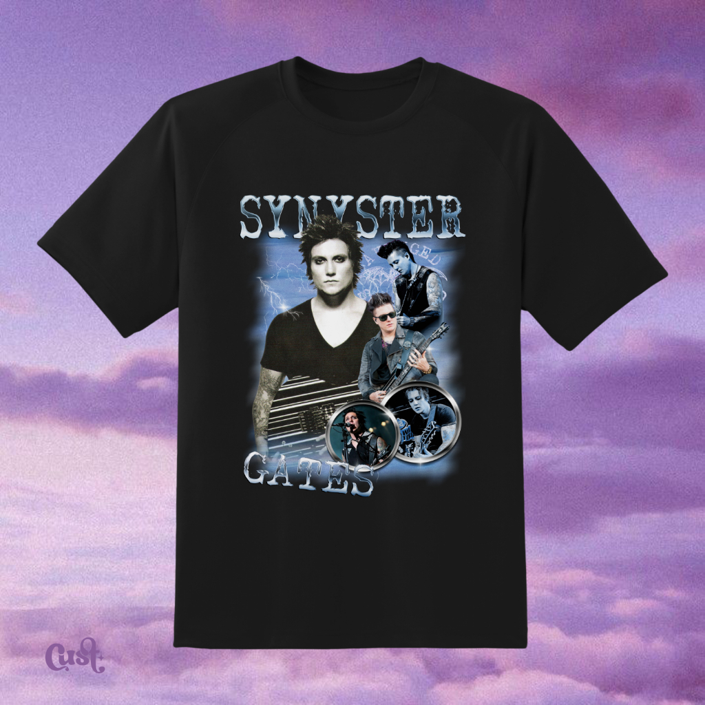 Camiseta Synyster Gates Banda Avenged Sevenfold - Escolha a Cor
