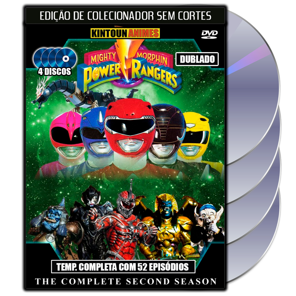 Power Rangers: Mighty Morphin 2ª Temporada Completa e Dublada Em