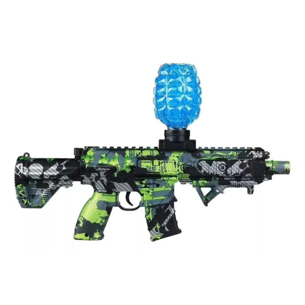 Brinquedo Arma de Gel Lançador de Bolinhas Orbeez Rifle M416 Eletrica Shopee Brasil