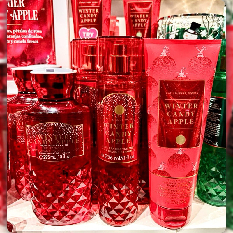 Winter Candy Apple Bath & Body Works ORIGINAL | Shopee Brasil