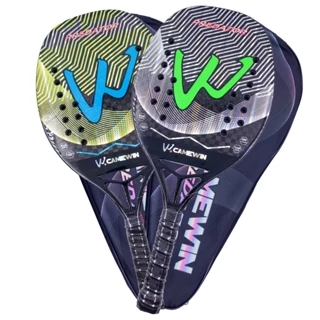 Kit 02 Raquetes Beach Tennis Carbono 12K Profissional + Capa em Oferta na Shopee