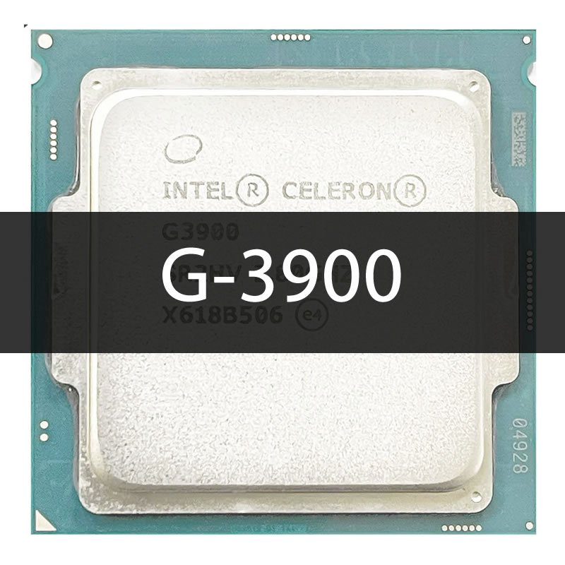 CPU Intel Celeron G3900 Skylake, 2.8 GHz, Dual-core, LGA 1151, Usato In Buone Condizioni