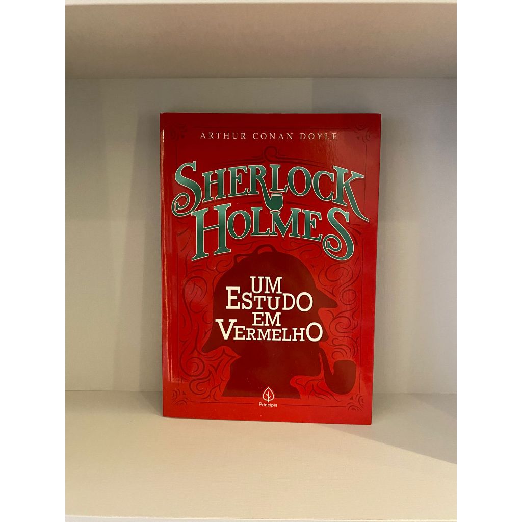 Livro Sherlock Holmes: Um Estudo Em Vermelho - Arthur Conan Doyle ...