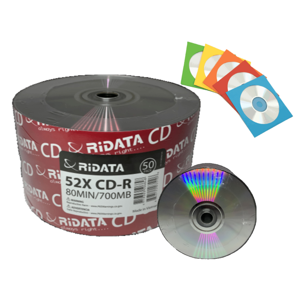 10 Unidades Cd-r Prata Silver 700mb 80 Minutos 52x Original Com ...