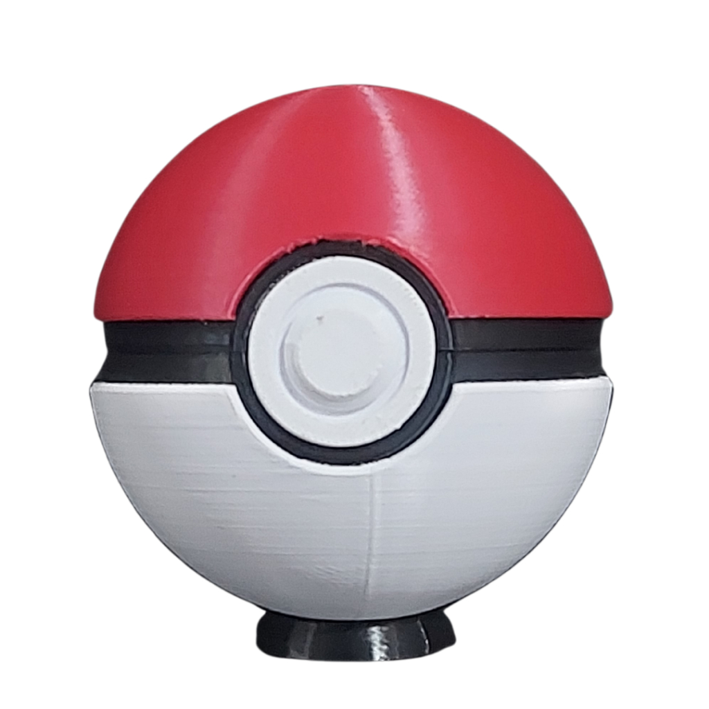 Pokébola Anime Pokémon Acompanha base decoração