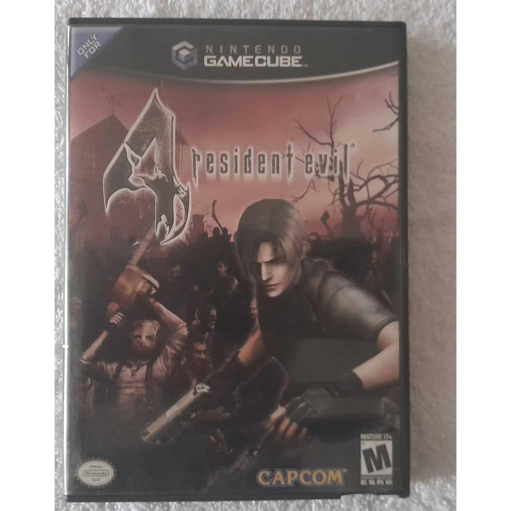 Resident Evil 4 Nintendo GameCube (Americano / Completo) | Shopee Brasil