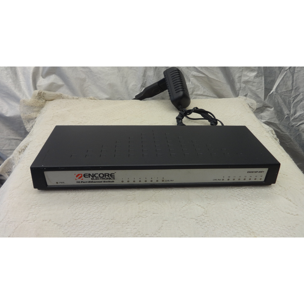 Switch - ENH916P-NWY - Encore - 16 Portas Ethernet RJ-45 -10 -100Mbs ...