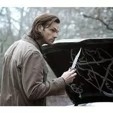 Action figure Supernatural Colecionavel - facas da Ruby e Caim,Angel Blade(Castiel)