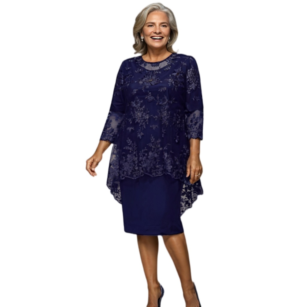 Renda Vestido De Festa Para Senhora De 70 Anos 60 Anos Vestidos