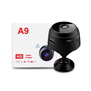Mini Câmera HD Espiã Wifi Bateria A9 Visão Noturna em Oferta na Shopee