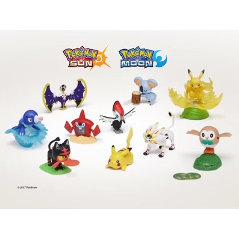 POKEMON SUN MOON - MC DONALDS - 2017 | Shopee Brasil