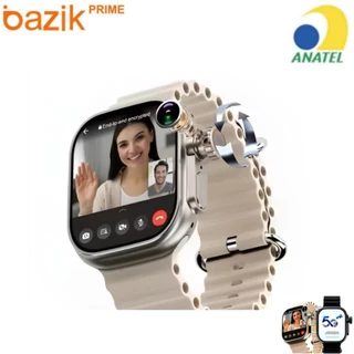Bazik Smartwatch Ultra Ai 3 5G Com Chip Celular De Pulso Ai Com Camêra 16GB 3 Pulseiras lançamento amax ultra smartwatch