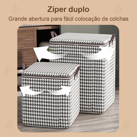 110L 140L 180L Caixa Multifuncional De Armazenamento De Grande Capacidade Para Colchas E Roupas Domésticas