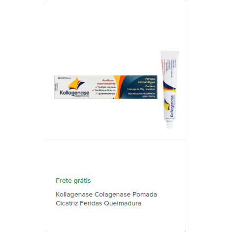 Kollagenase Pomada 5 unidades | Shopee Brasil
