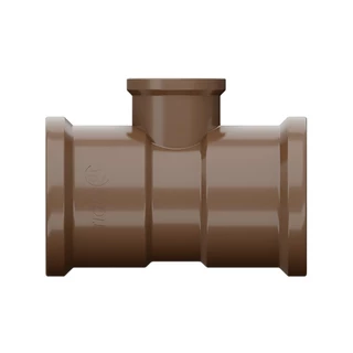 Pacote 5 unid Te PVC Redução Soldável 25mm X 20mm Tigre em Oferta na Shopee