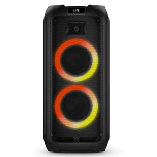 Caixa de Som Philips Bluetooth com LED e Função Karaokê