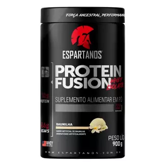Protein Fusion Whey Isolate 900g - Espartanos em Oferta na Shopee