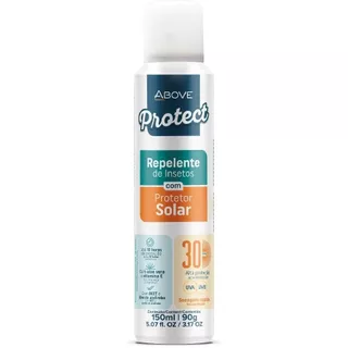 Repelente De Insetos Com Protetor Solar Fps30 150ml Above