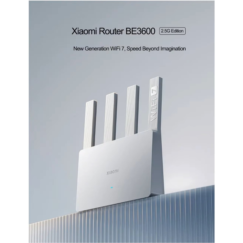 Xiaomi　WiFi 7 無線LANルーター BE3600 Pro 2台 Roteador Xiaomi Be3600 Wi-fi 7 Mesh Porta 2.5g No Brasil | Shopee