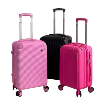 Mala De Viagem Bordo 10KG Zíper Dupla Expansível Roda Dupla 360" ABS Várias Cores Aproveite em Oferta na Shopee