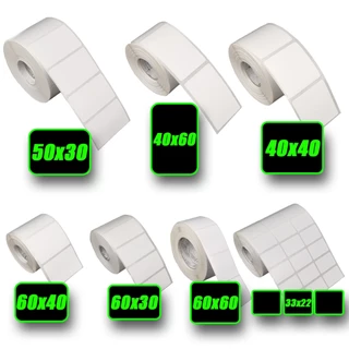 Etiqueta Adesiva Térmica Para Balança 60X60 33X22 40X40 40X60 50X30 60X30 60X40