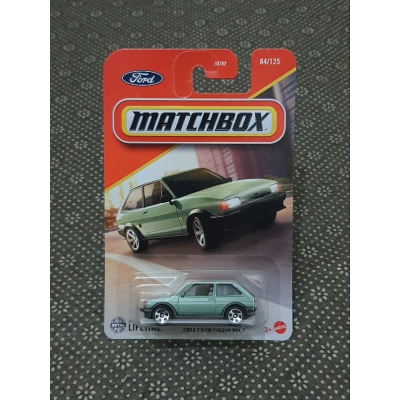 Matchbox 1983 Ford Fiesta MK2 – MBX City 84/125 – Short Card – Hellgrün Metallic – 1:64 Maßstab – Neuheit 2025 Von Mattel