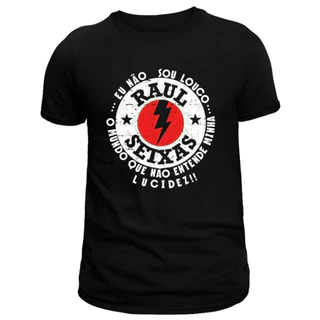 Camisa, Camiseta, Raul Seixas, Maluco Beleza, 100% Algodão, Envio Rapido