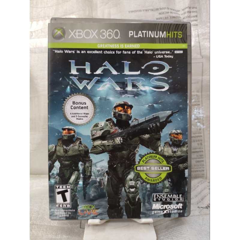 jogo Halo Wars Xbox 360 original Midia Fisica Shopee Brasil