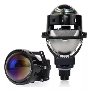 Par Bi Lente De Projetor Para Faróis H1H4 H7 H11 3 " Angel Eyes Kit De Faróis Retrofit Universal 6500K