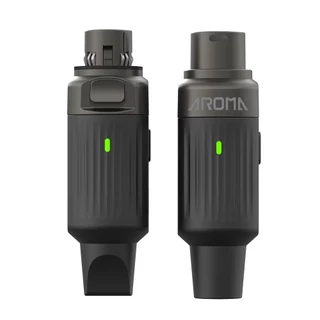 Sistema de microfone sem fio AROMA ARC2 Adaptador de microfone com plugue XLR de 7 canais Sistema receptor transmissor